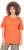 Ulla Popken Cold Dye Ruffle Edge Pocket Tee Coral Pink - Тениски - 