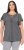 Ulla Popken Wing Sleeve V-Neck Tee Graphite Grey - Тениски - 