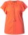 Ulla Popken Wing Sleeve V-Neck Tee Coral Pink - Тениски - 