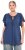 Ulla Popken Wing Sleeve V-Neck Tee Navy - Тениски - 