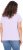 Ulla Popken Ribbed Lettuce Hem Short Sleeve Tee Lavender - Тениски - 