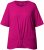 Ulla Popken Antibacterial Short Sleeve Draped Tee Light Magenta - Тениски - 