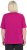 Ulla Popken Antibacterial Short Sleeve Draped Tee Light Magenta - Тениски - 