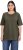 Ulla Popken Basic Round Neck Short Sleeve Relaxed Fit T-Shirt Olive Grey - Тениски - 