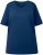 Ulla Popken Basic Round Neck Short Sleeve Relaxed Fit T-Shirt Dark Blue - Тениски - 
