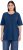 Ulla Popken Basic Round Neck Short Sleeve Relaxed Fit T-Shirt Dark Blue - Тениски - 