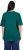 Ulla Popken Basic Round Neck Short Sleeve Relaxed Fit T-Shirt Teal Green - Тениски - 