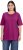 Ulla Popken Basic Round Neck Short Sleeve Relaxed Fit T-Shirt Berry Purple - Тениски - 