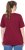 Ulla Popken Eco Cotton Basic T-Shirt 2-Pack Red/Navy - Тениски - 