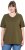 Ulla Popken Eco Cotton Basic T-Shirt 2-Pack Green/Black - Тениски - 