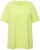 Ulla Popken Essential Round Neck Stretch Tee Lime Green - Тениски - 