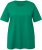 Ulla Popken Essential Round Neck Stretch Tee Emerald Green - Тениски - 