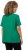 Ulla Popken Essential Round Neck Stretch Tee Emerald Green - Тениски - 