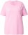 Ulla Popken Essential Round Neck Stretch Tee Pink - Тениски - 