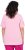 Ulla Popken Essential Round Neck Stretch Tee Pink - Тениски - 