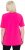 Ulla Popken Essential Round Neck Stretch Tee Magenta Pink - Тениски - 