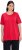 Ulla Popken Essential Round Neck Stretch Tee Red - Тениски - 