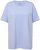 Ulla Popken Essential Round Neck Stretch Tee Sky Blue - Тениски - 