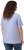 Ulla Popken Essential Round Neck Stretch Tee Sky Blue - Тениски - 