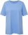 Ulla Popken Essential Round Neck Stretch Tee Cloud Blue - Тениски - 