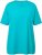 Ulla Popken Essential Round Neck Stretch Tee Deep Aqua - Тениски - 