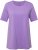 Ulla Popken Essential Round Neck Stretch Tee Pale Lilac - Тениски - 