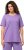 Ulla Popken Essential Round Neck Stretch Tee Pale Lilac - Тениски - 