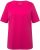 Ulla Popken Essential Round Neck Stretch Tee Fuchsia Pink - Тениски - 