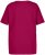 Ulla Popken Essential Round Neck Stretch Tee Magnolia Red - Тениски - 