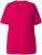 Ulla Popken Essential V-Neck Stretch Tee Dark Raspberry - Тениски - 