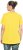 Ulla Popken Functional Antibacterial Finish V-Neck Short Sleeve Knit Top Sun Yellow - Тениски - 