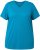 Ulla Popken Functional Antibacterial Finish V-Neck Short Sleeve Knit Top Opal Green - Тениски - 