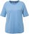 Ulla Popken Quick-Drying Short Sleeve T-Shirt Pale Blue - Тениски - 