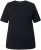 Ulla Popken Scoop Neck Short Sleeve Tee Black - Тениски - 