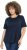 Ulla Popken Scoop Neck Short Sleeve Tee Navy - Тениски - 