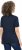 Ulla Popken Scoop Neck Short Sleeve Tee Navy - Тениски - 