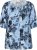 Kaffe Curve Aliana Tunic Blue Flower Animal - Туники - 