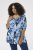 Kaffe Curve Aliana Tunic Blue Flower Animal - Туники - 