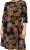 Scandinavian Caramel Flower Petals Dress Lavender and Orange - ДАМСКИ ДРЕХИ 40-66 - 