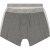 JP1880 Boxershorts Flexnamic OEKO-TEX Mid 2-Pack Grey/Off-White - Бельо & Бански шорти - Мъжко бельо големи размери