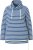 Ulla Popken Striped Turtleneck Neon Detail Sweatshirt Indigo Denim - Суичъри & cуичъри с качулка - 