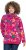 Ulla Popken Ribbon Print Turtleneck Sweatshirt Cherry Red - Суичъри & cуичъри с качулка - 