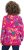 Ulla Popken Ribbon Print Turtleneck Sweatshirt Cherry Red - Суичъри & cуичъри с качулка - 