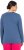 Ulla Popken Basic Round Neck Long Sleeve Slim Fit Cotton Tee Ink Blue - Тениски - 