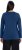 Ulla Popken Basic Round Neck Long Sleeve Slim Fit Cotton Tee Dark Blue - Тениски - 