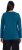 Ulla Popken Basic Round Neck Long Sleeve Slim Fit Cotton Tee Cerulean - Тениски - 
