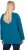 Ulla Popken Fawn Long Sleeve Graphic Tee Teal - Печатни тениски за жени - 