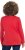 Ulla Popken Holiday Long Sleeve Graphic Tee Salsa Red - Печатни тениски за жени - 
