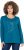 Ulla Popken Holiday Long Sleeve Graphic Tee Teal - Печатни тениски за жени - 