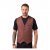 JP1880 Tweed Waistcoat Wool Brick Red - Елеци - Елеци в големи размери